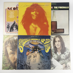 lot 224 image: Group of 6 Vinyl Records -Kristofferson, The 5th Dimension, Scott Joplin, Claudia Lennar, Loggins & Messina, & The Fireballs-
