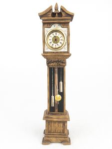 lot 88 image: Vintage California Perfume Co. Grandfather Clock Resin Miniature Decor