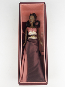 lot 91 image: 2003 BARBIE Exotic Intrigue&nbspCollector Edition - Designed Exclusively for Avon -New, Never taken out of box
