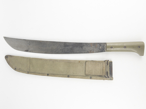 lot 96 image: COLLINS Latin American Style Machete with Canvas Sheath