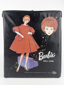 lot 105 image: 1963 Mattel Black Barbie Doll Case