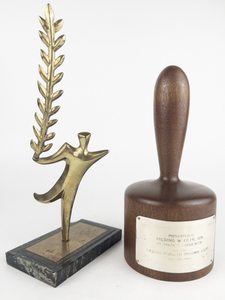 lot 121 image: Group of Two AwardsTrophys