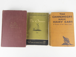 lot 236 image: Group of 3 Vintage Books
