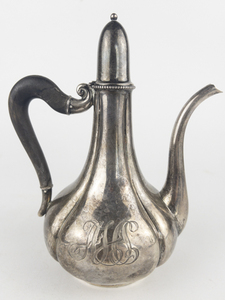 lot 4 image: ANTIQUE (circa 1888) GORHAM Sterling SIlver Coffee Jug 