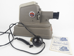 lot 60 image: Vintage MANSFIELD Midway Slide Projector - Circa 1950s - Working