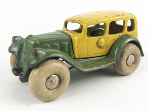 lot 145 image: KILGORE Cast Iron Take Apart Sedan - Circa 1930s