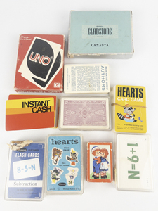 lot 265 image: Group of Playing Cards & Card Games