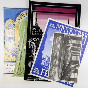 lot 249 image: Group of approx 5 ArtMusic Themed Event Posters (see pictures)