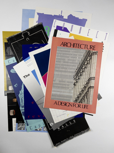 lot 252 image: Large stack of Architecture Event Posters - Nice Artwork