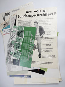 lot 261 image: Group of Architecture & Landscape Architecture College Recruitment Posters