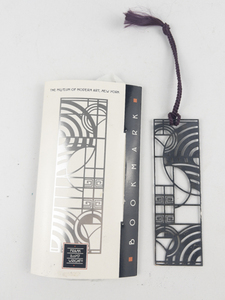 lot 294 image: Frank Lloyd Wright - Museum of Modern Art - Bookmark - in original packaging