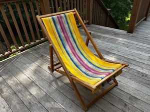 Serena & Lily The Sling Chair Foldable Beach Chair