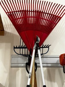 Variety of Rakes and Garden Tools as Seen in Photo
