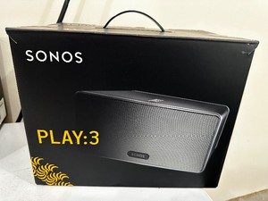Sonos Play3 Speaker System in Black in Box