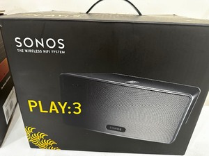 Sonos Play3 Speaker System in Black in Box