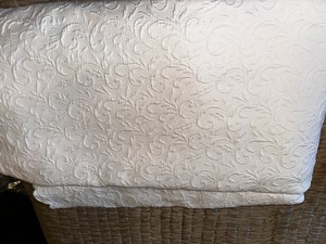 White King Size Coverlet
