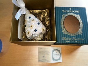 Waterford Holiday Heirlooms Festive Tree - White and Blue Ornament