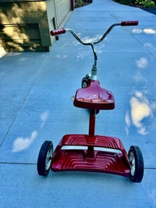 Vintage Red Kids Tricycle
