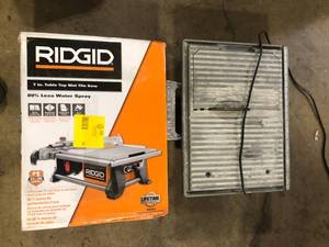 Lot of Assorted Tile Saw Top Various Models and Conditions Customer Returns See Pictures