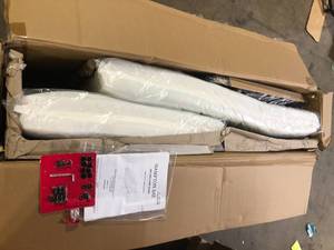 Hampton Bay Coral Vista Brown Wicker Outdoor Patio Chaise Lounge with CushionGuard Putty Tan Cushions  Customer Returns See Pictures