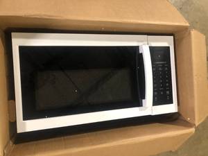 Vissani 1.7 cu. ft. 1000-Watt Over the Range Microwave in White  Customer Returns See Pictures