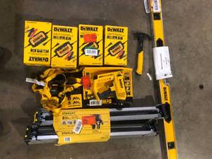 Lot of Assorted Tools and Hardware Various Models and Conditions Customer Returns See Pictures