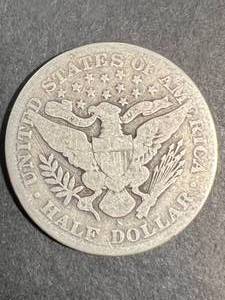 1899-S US BARBER HALF DOLLAR