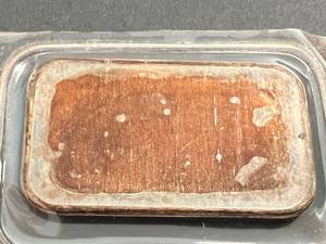 1 TROY OZ .999 FINE SILVER CHRISTMAS 1985 BAR