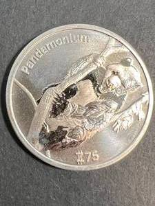 1 TROY OZ .999 FINE SILVER ZOMBUCKS ROUND