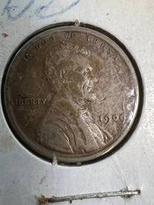 1909-VDB US WHEAT CENT