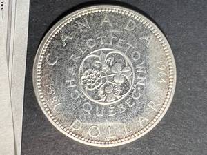 1964 QUEBEC CANADIAN SILVER DOLLAR