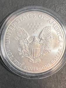 2009 AMERICAN SILVER EAGLE 1 TROY OZ .999 FINE SILVER IN AIRTITE