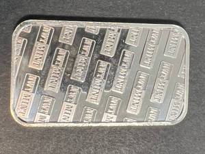 1 TROY OZ .999 FINE SILVER NORTHWEST TERRITORIAL MINT BAR