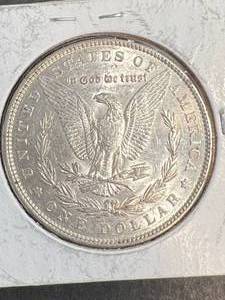 1886 US MORGAN SILVER DOLLAR