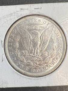 1897 US MORGAN SILVER DOLLAR