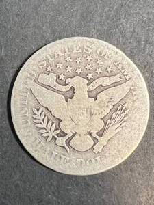 1904 US BARBER HALF DOLLAR