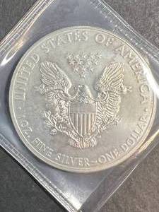 2015 AMERICAN SILVER EAGLE 1 TROY OZ .999 FINE SILVER