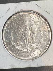 1889 US MORGAN SILVER DOLLAR