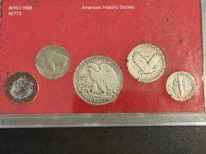 AMERICANA SERIES 5 COIN SET