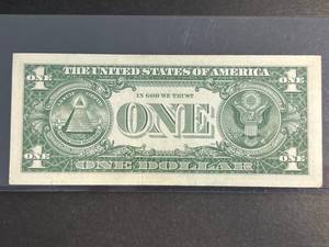 1957A US BLUE SEAL $1 SILVER CERTIFICATE