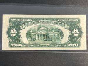 1953 US RED SEAL $2 BILL