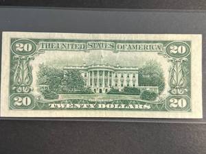 1950B US GREEN SEAL $20 BILL