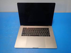 lot 19 image: Apple&nbspMacBookPro15,1 A1990 MR932LLA &nbspINTEL(R) CORE(TM) I7-8750H CPU  2.20GHZ  16GB RAM  251GB SSD  15 screen with 3360 x 2100 HD Resolution  Includes IOS and power cable 