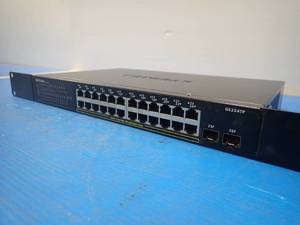 lot 37 image: Netgear&nbspGS324TP 24-Port Gigabit PoE Switch  Includes CAB-AC power cable 