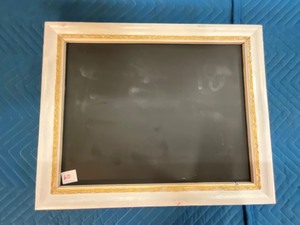 lot 60 image: Framed Chalk Board