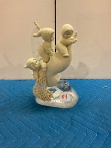 lot 84 image: Department 56 Fisherman Three Winken, Blinken & Nod