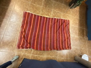 lot 102 image: Antique Sleigh Blanket