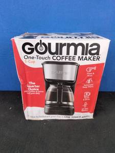 Gourmia 5 Cup One-Touch Switch Coffee Maker with Auto Keep Warm in Black