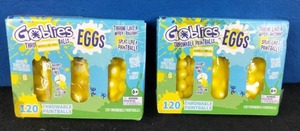 2 Packs of Goblies Throwable Paintballs 120 Count Each