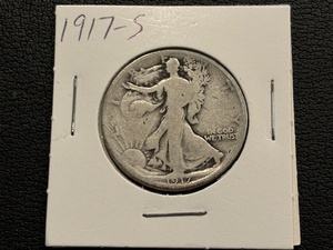 1917-S Walking Liberty Half Dollar